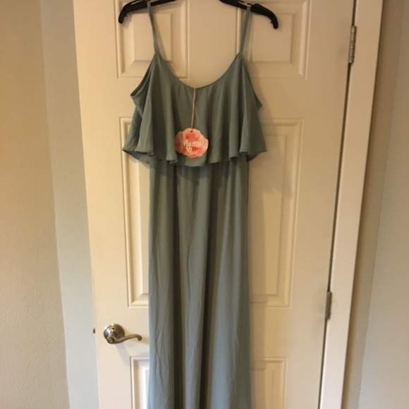 Show me your mumu CAITLIN RUFFLE MAXI DRESs - Picture 6 of 8